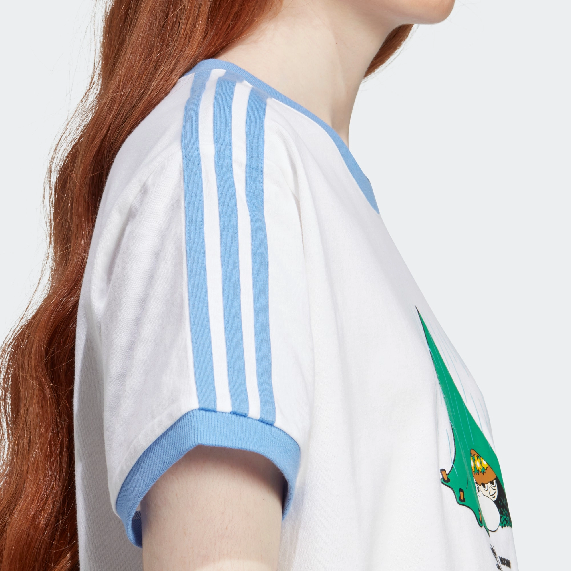 adidas originals x Moomin 3-Stripes Tee LogoT