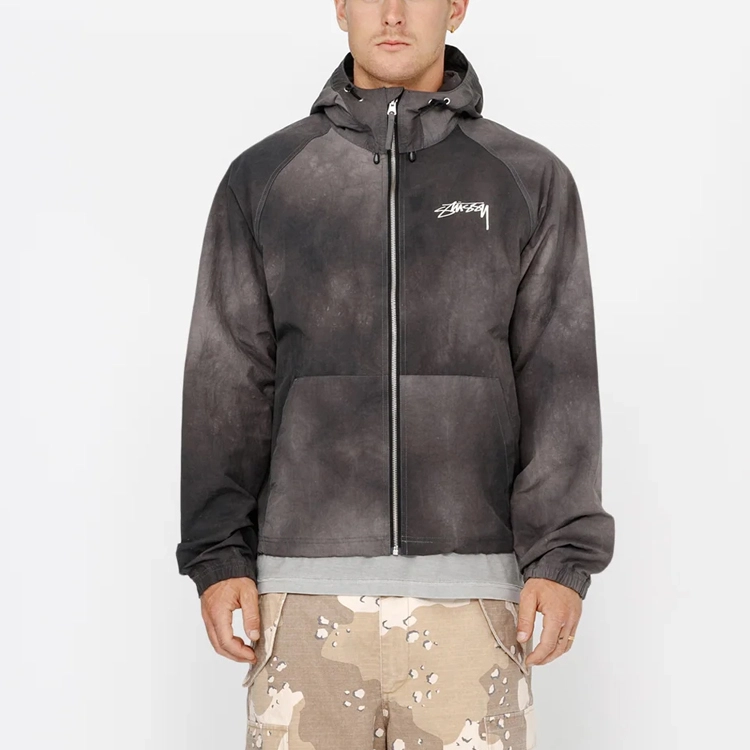 Stussy FW24 BEACH SHELL TRANSPARENT RIPSTOP logo