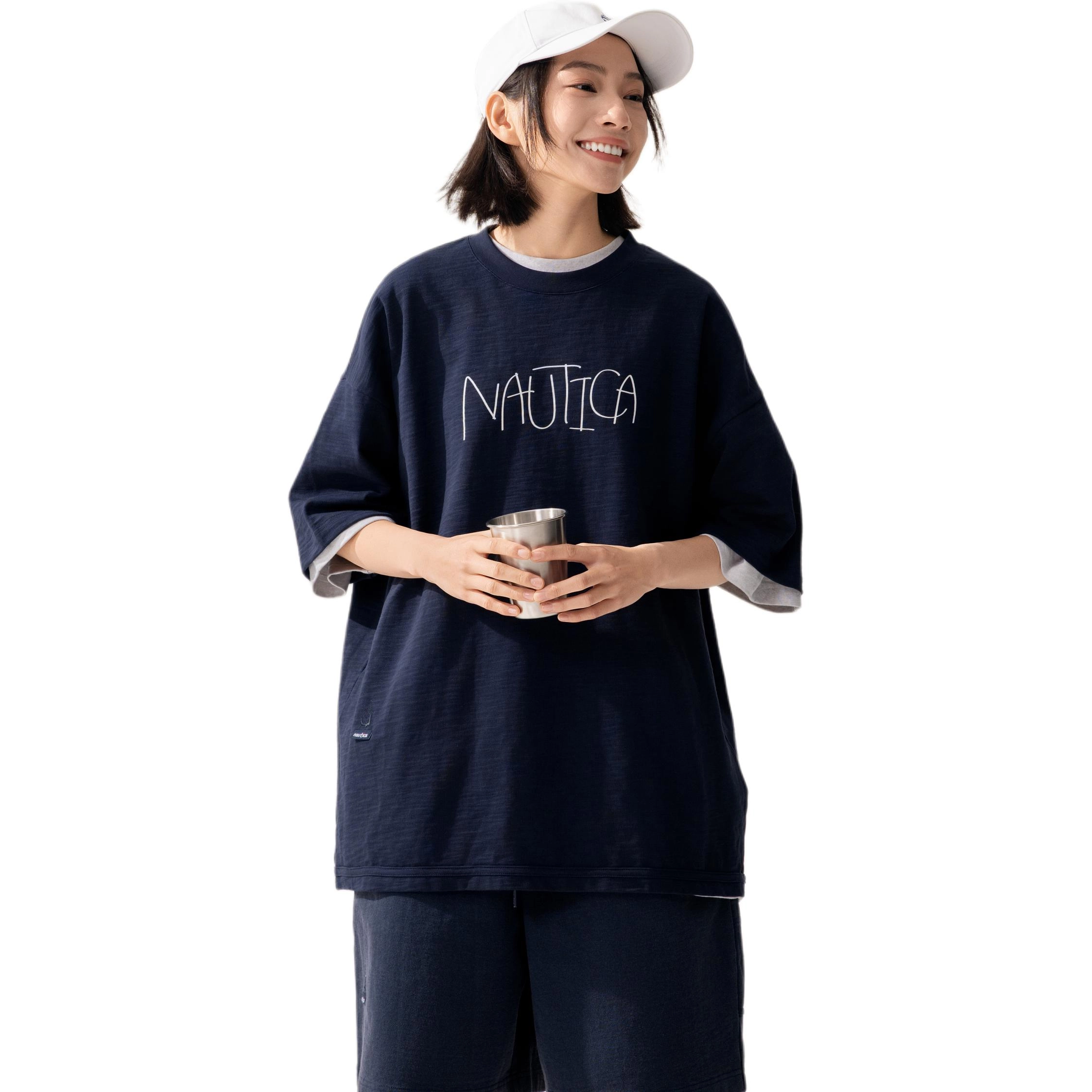 nautica white sail T