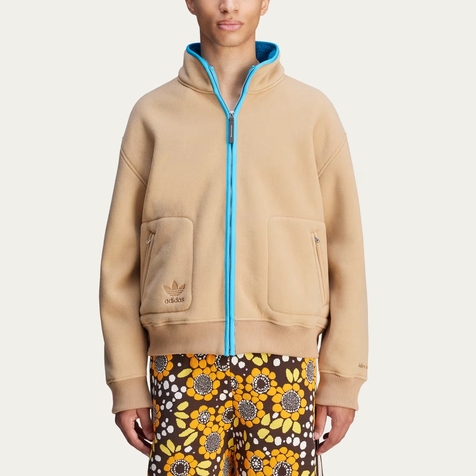 adidas originals x Wales Bonner FW24 Fleece logo