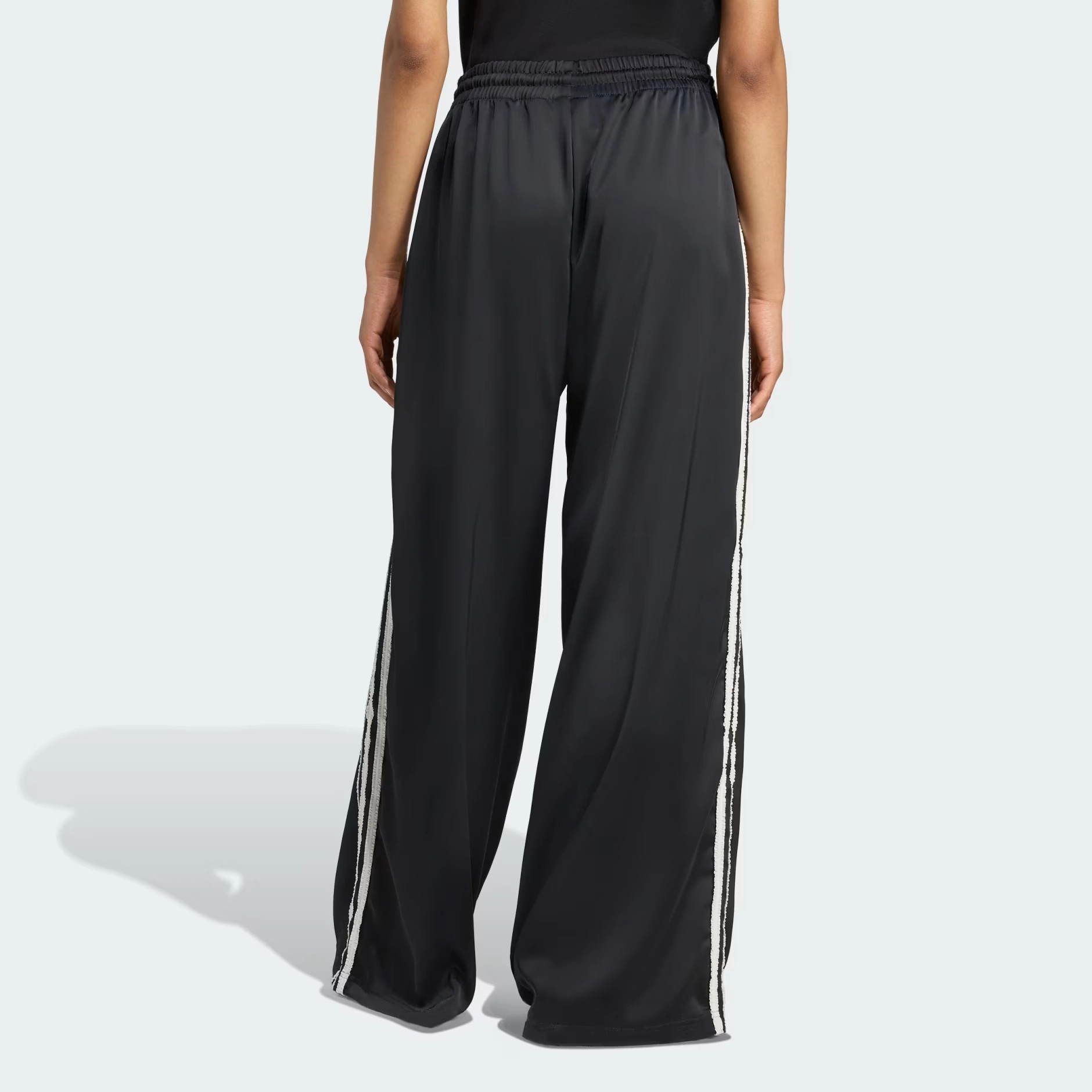 adidas originals 3-Stripes SATIN WIDE LEG PANTS RUFFLE
