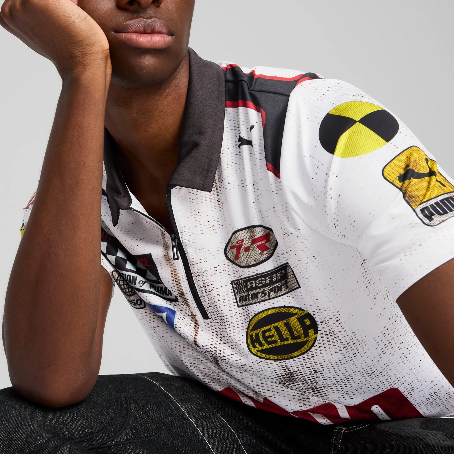 PUMA AAP Rocky Team Zi logoPolo