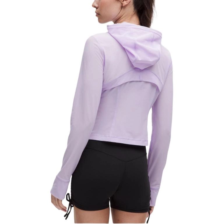 lululemon Define Cropped Hooded Jacket Mesh