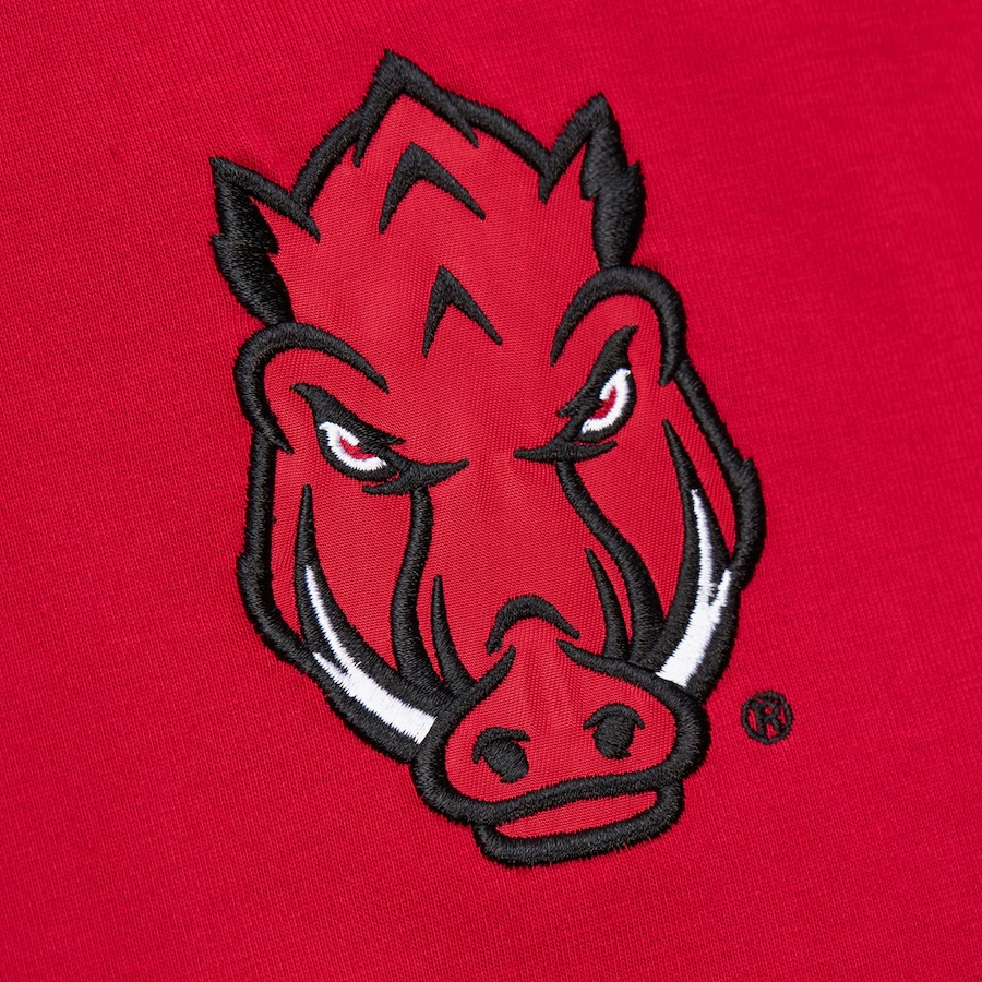Mitchell Ness x NCAA Arkansas Razorbacks Jacquard Ringer T