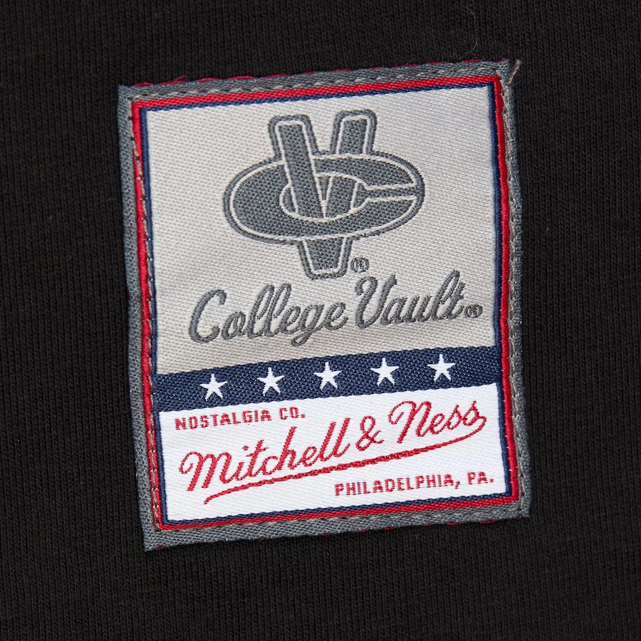 Mitchell Ness x NCAA UNLV Rebels Jacquard Ringer Vintage Logo T