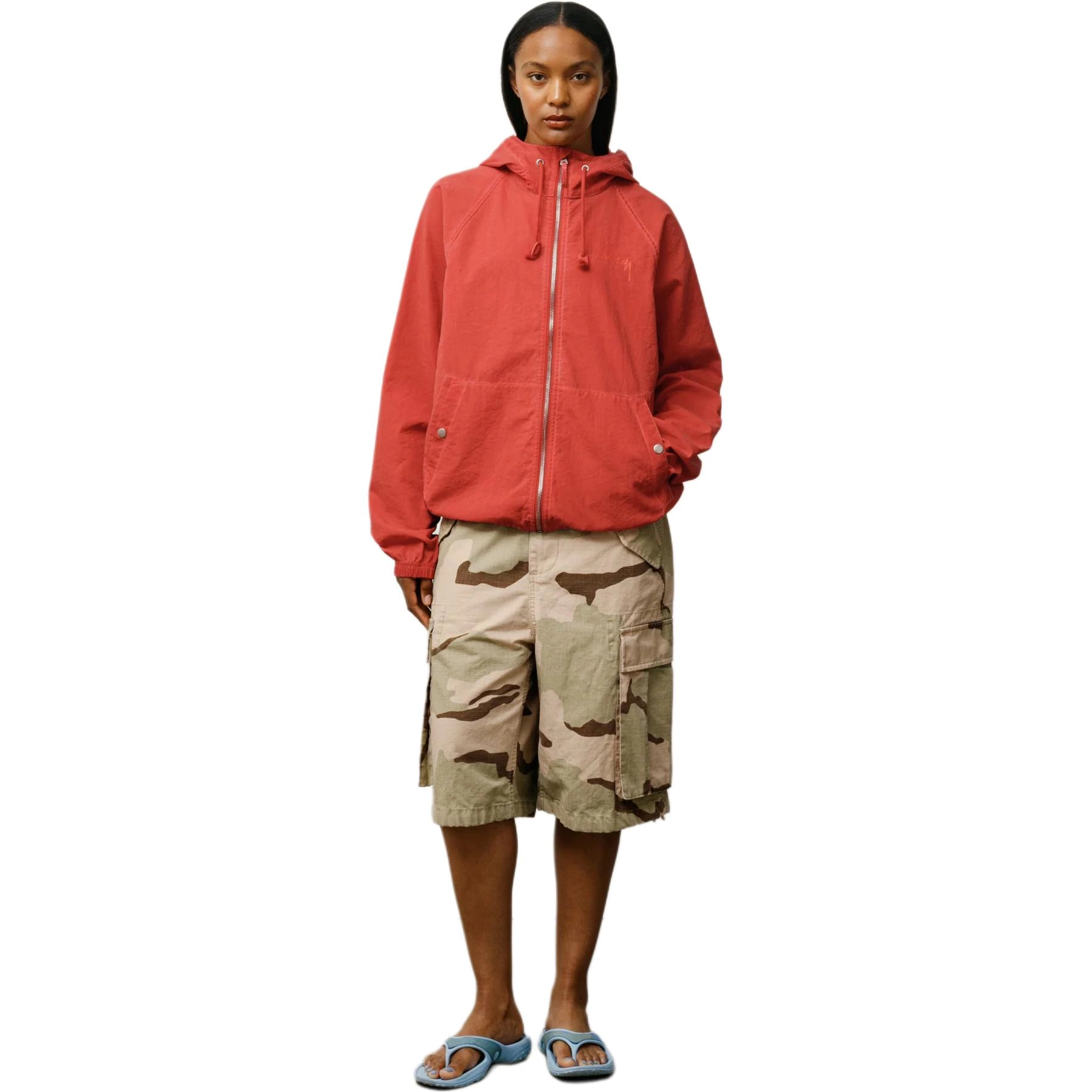 Stussy SS25 BEACH SHELL GARMENT DYED logo