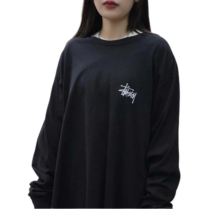 Stussy Basic Ls Tee Pigment Dyed