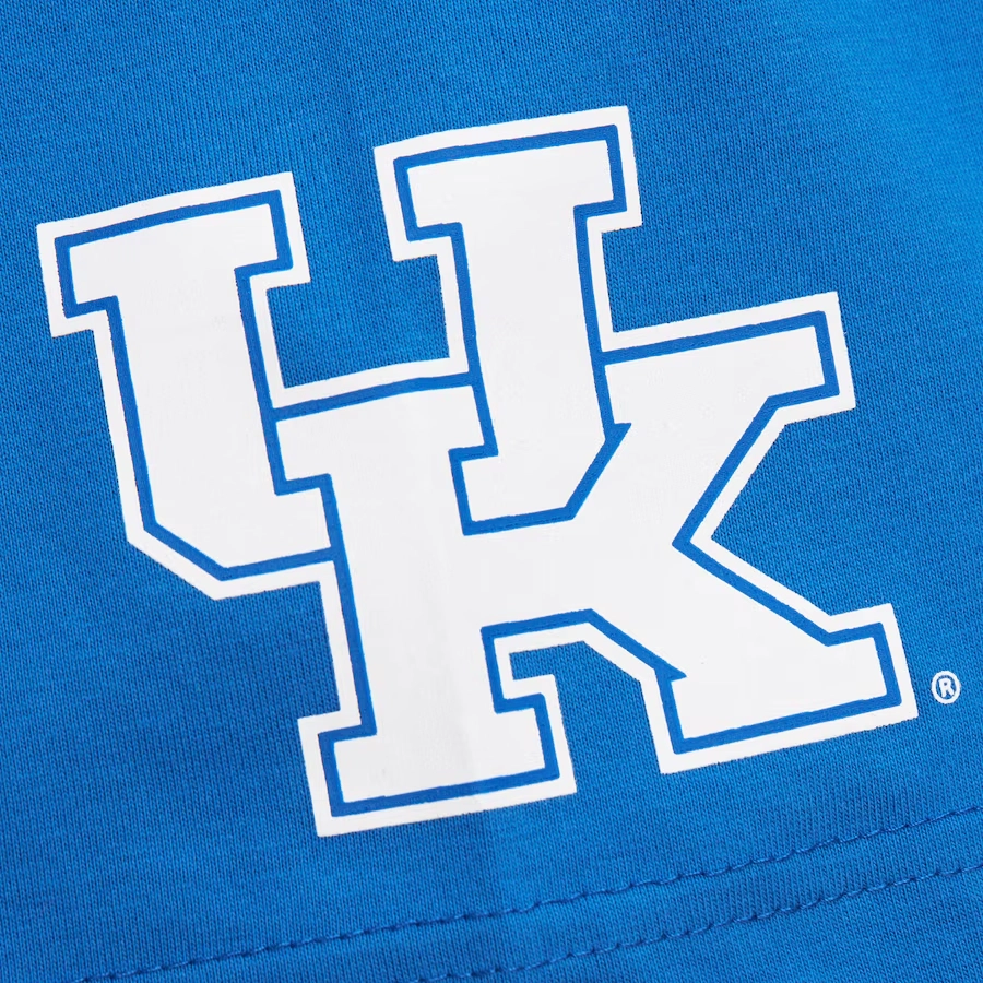 Mitchell Ness x NCAA Kentucky Wildcats Jacquard Ringer T