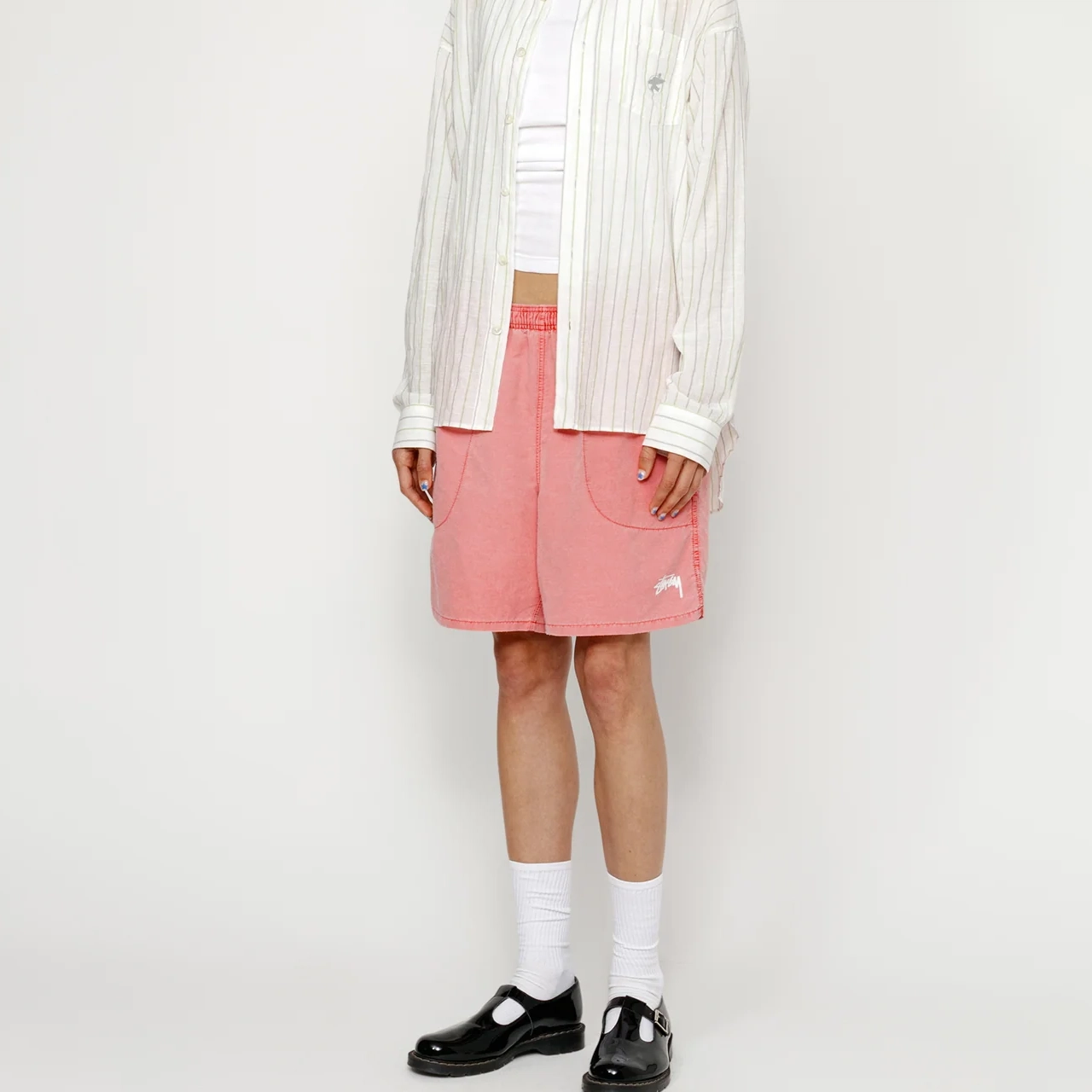 Stussy SS24 WATER SHORT PIGMENT STOCK Logo