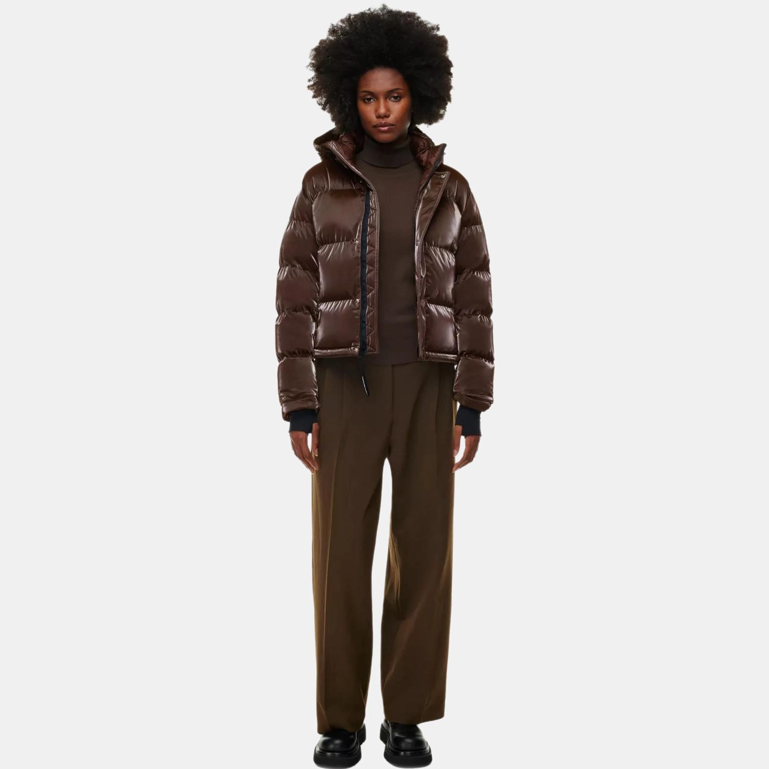 ARITZIA Super Puff Liquid Shine Shorty 4