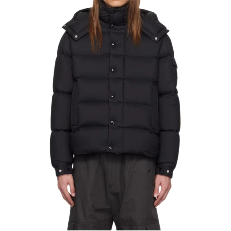 Moncler Moncler Maya 70 Hooded Short Down Jacket