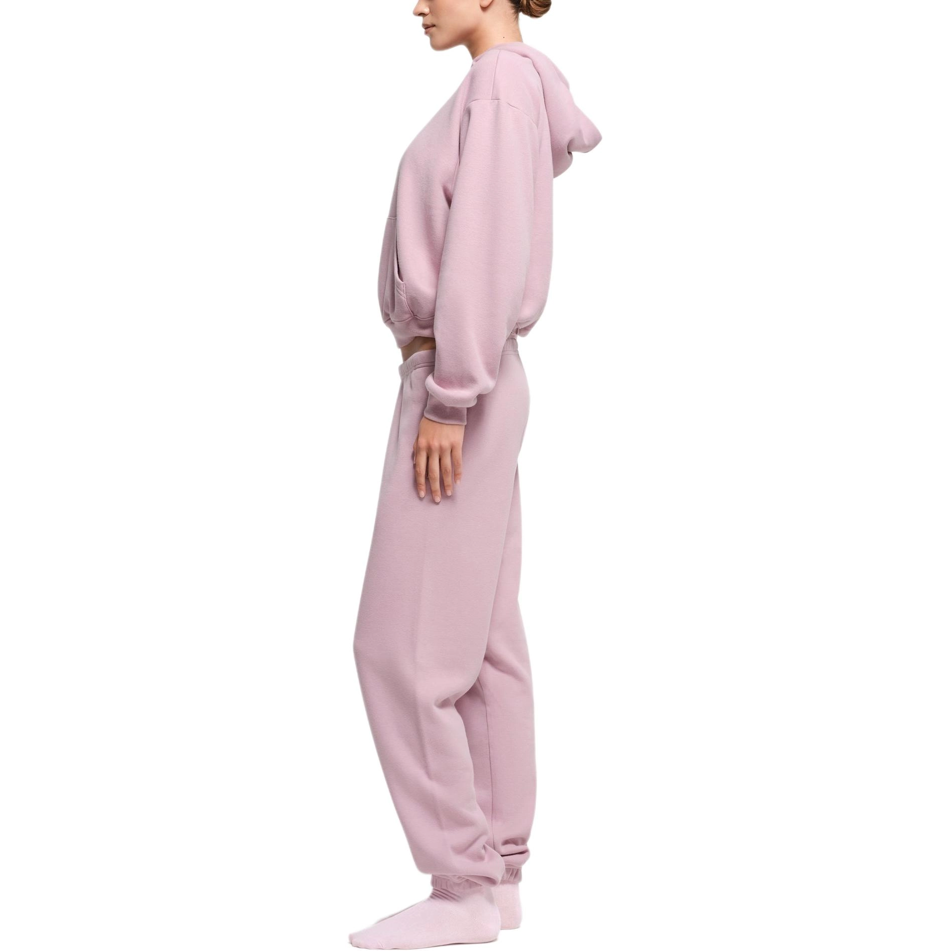 SKIMS FW24 COTTON FLEECE CLASSIC HOODIE DUSK