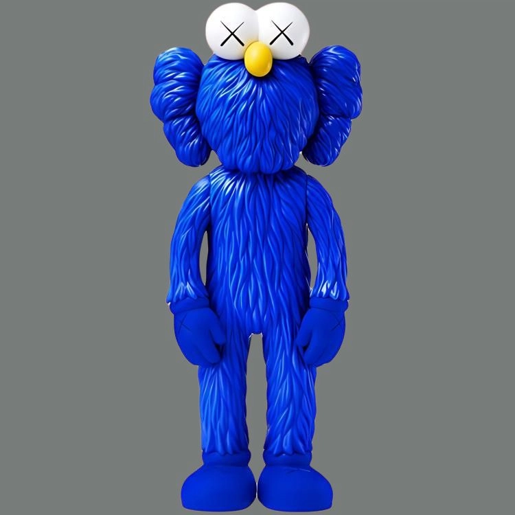 KAWS KAWS BFF Open Edition Vinyl Figure Blue 33cm