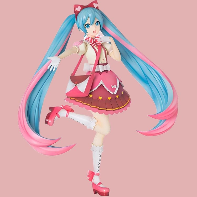 SEGA miku ribbon heart