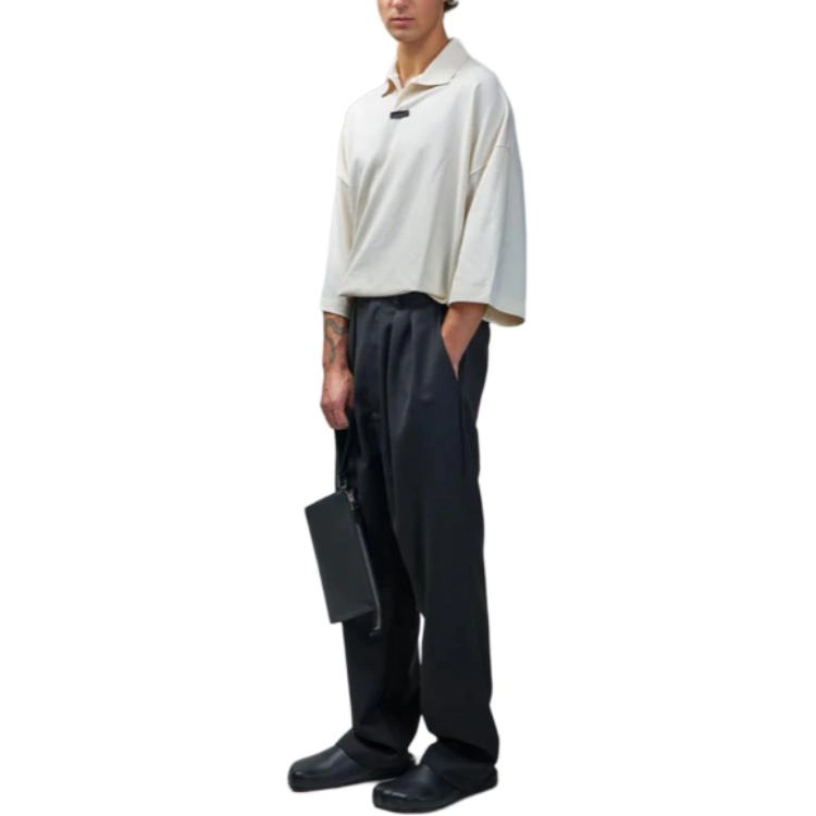 Fear of God Essentials Fall24 BACK TO SCHOOL Pique Polo Polo SHELL