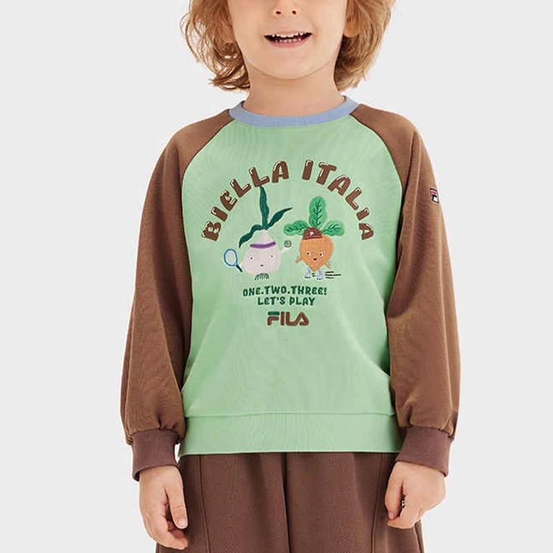 FILA KIDS WHITE LINE logo