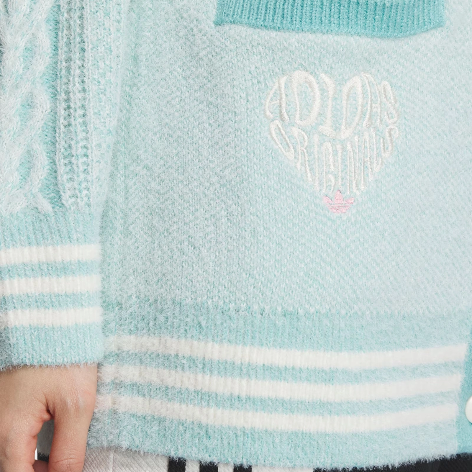 adidas originals SS24 V-Day Polo Sweater