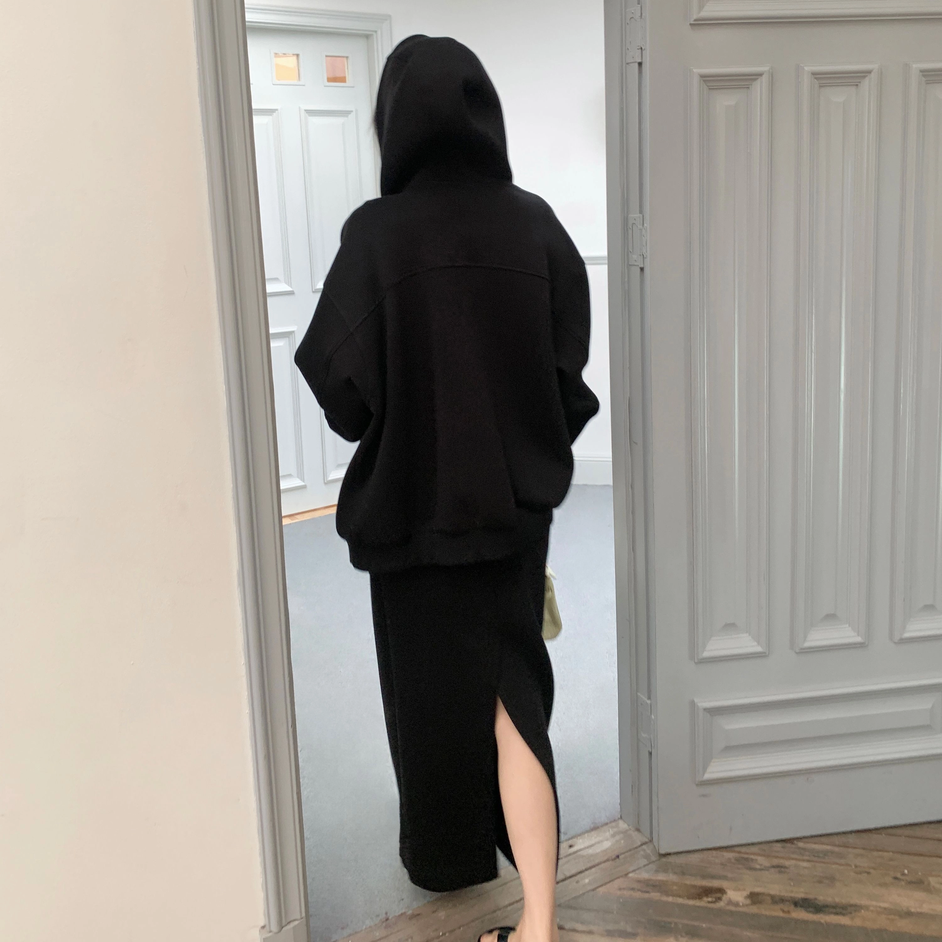 周淼 时尚舒适简约百搭休闲长裙 女款