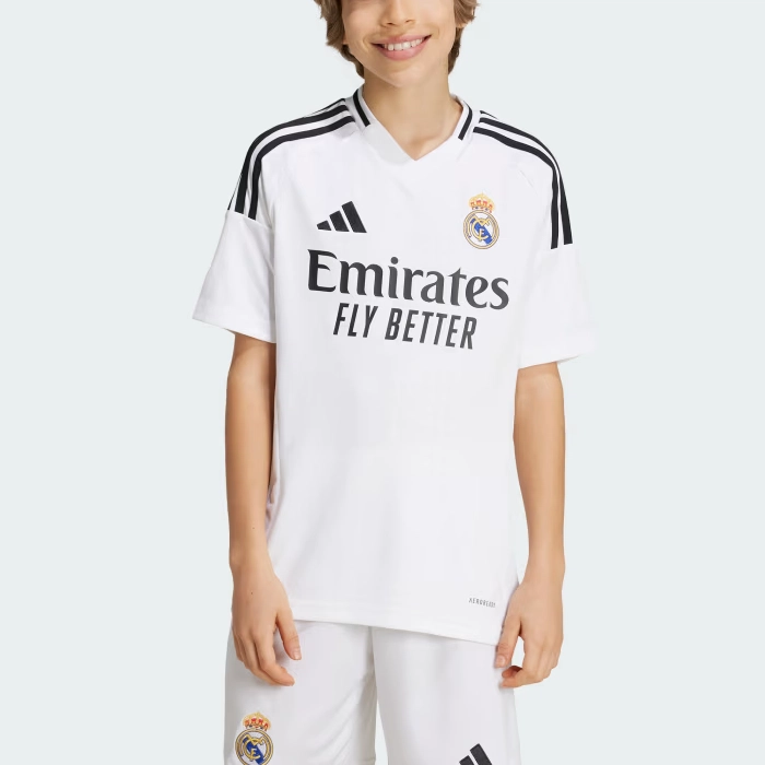 adidas SS24 REAL MADRID 2425 HOME JERSEY KIDS VT