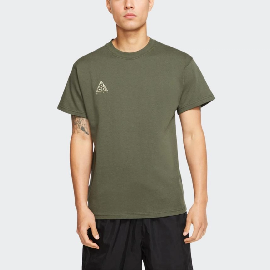 Nike ACG Logo T-Shirt Cargo Khaki T