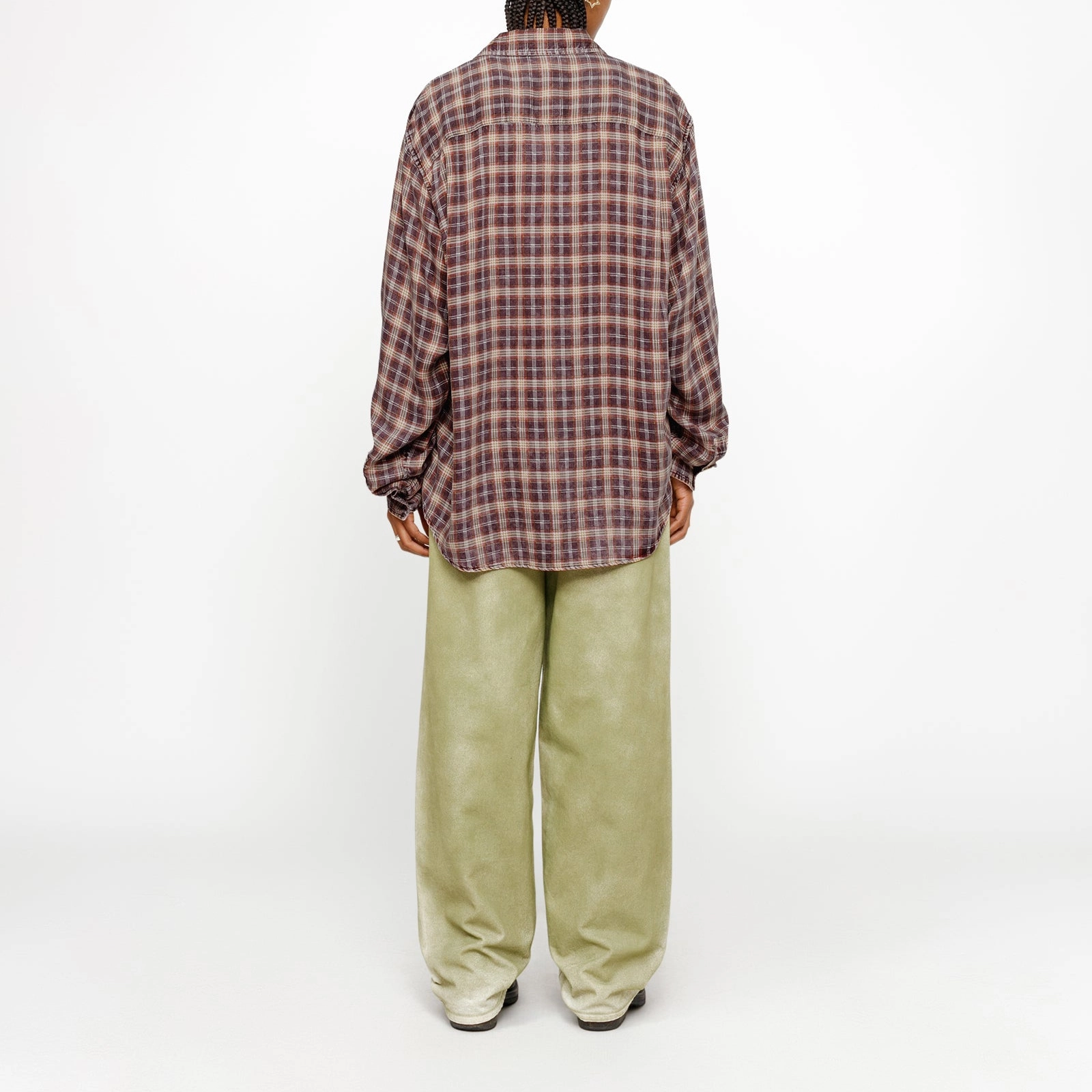 Stussy SS24 MATTHEW SHIRT PRINTED PLAID