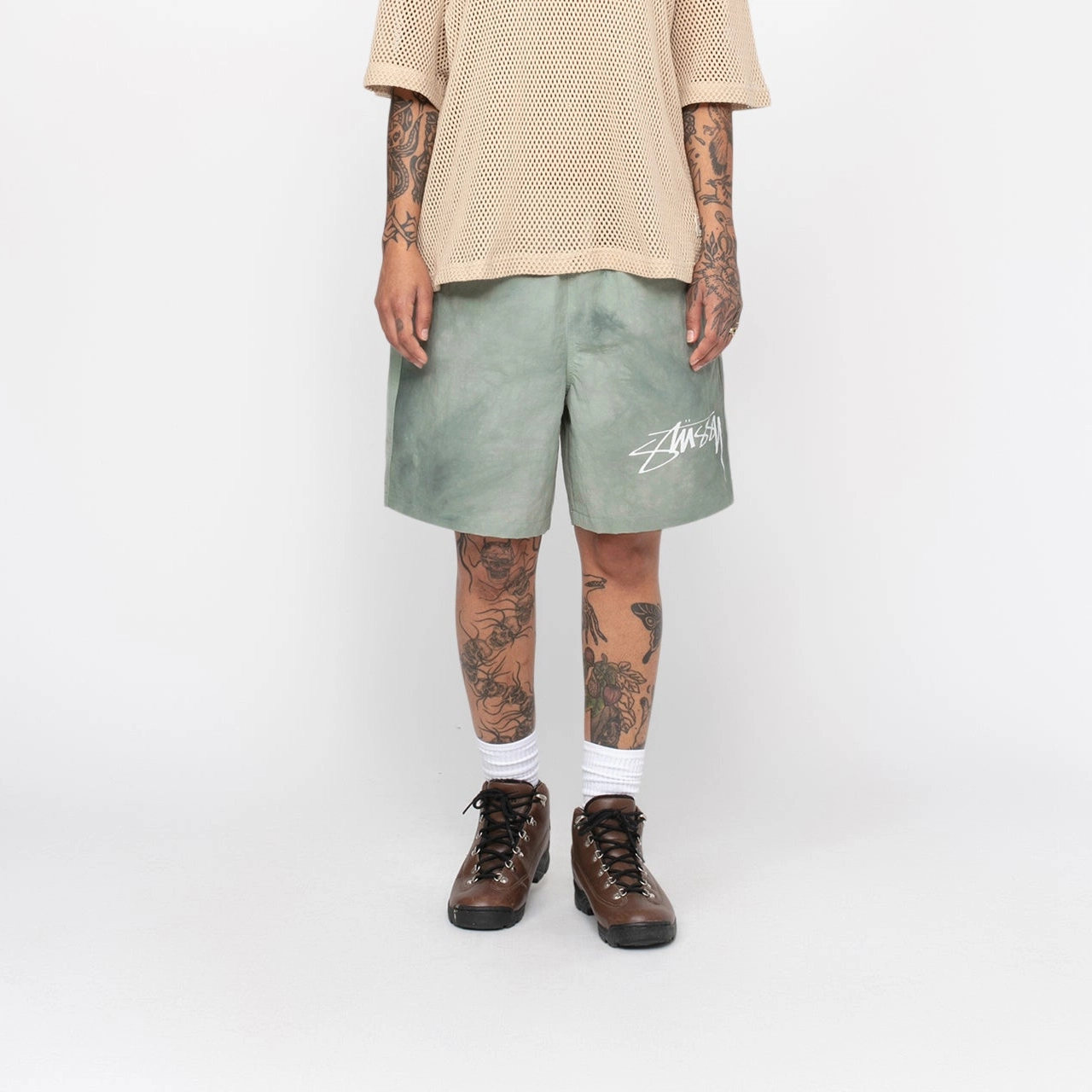 Stussy SS24 NYLON SHORT WAVE DYE Logo