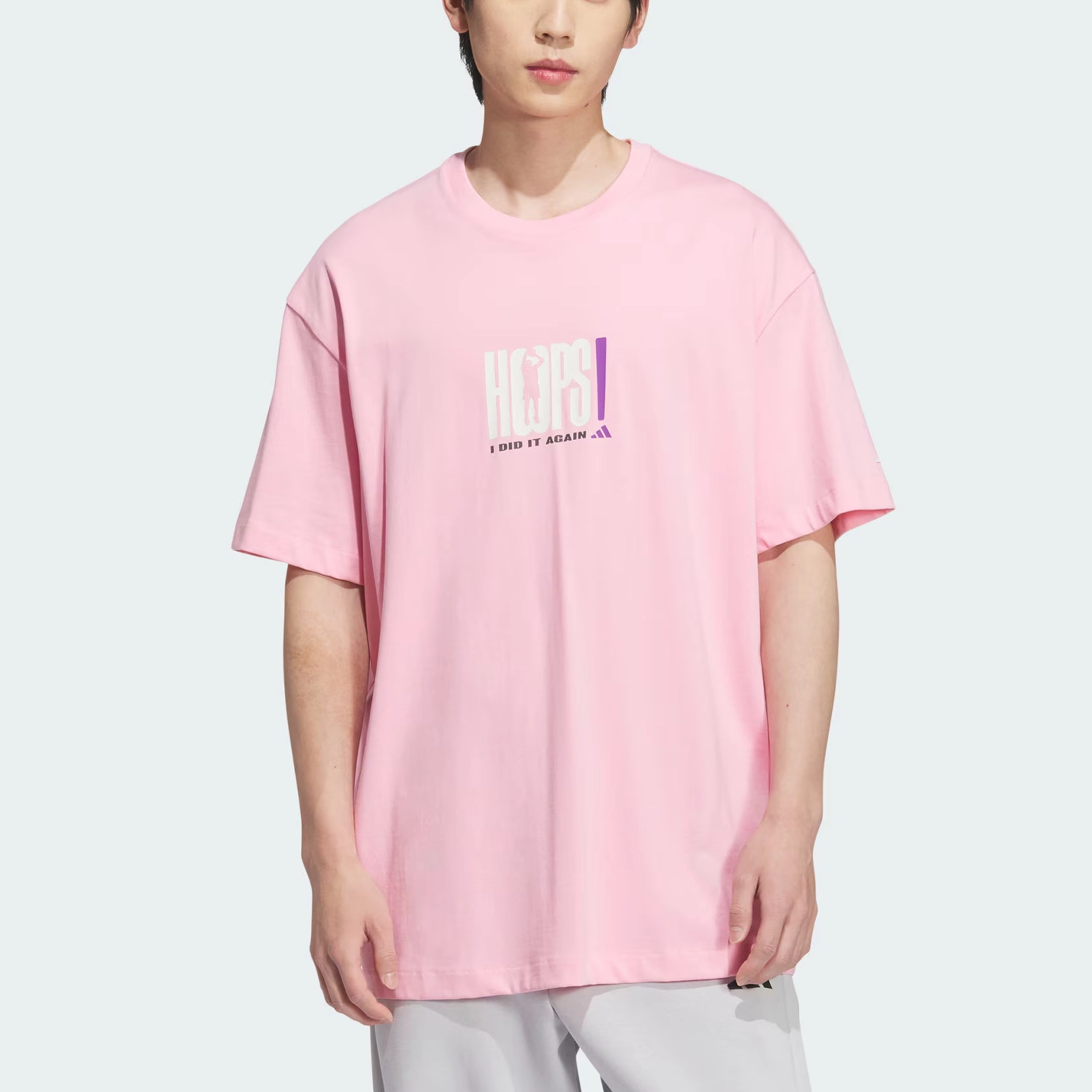 adidas BASKETBALL SS25 GRAPHIC logoT