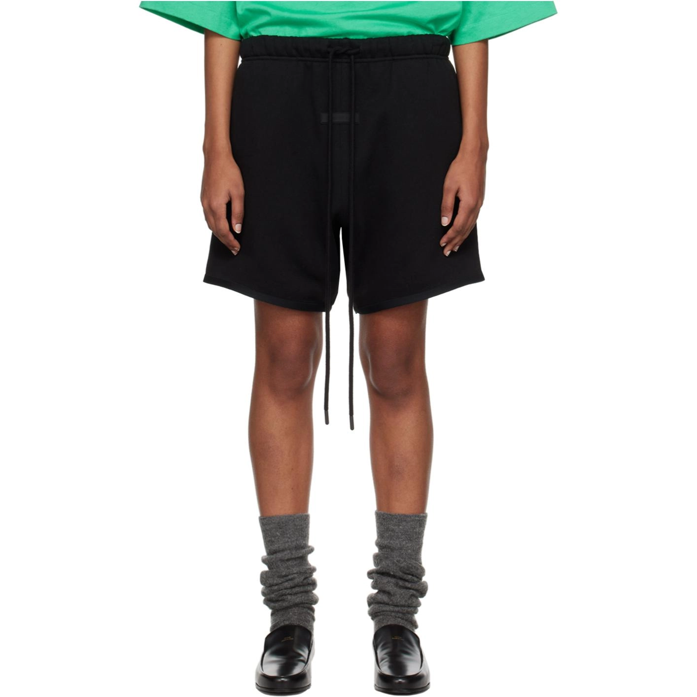 Fear of God Essentials SS24 drop2 Sweat Shorts Jet Black