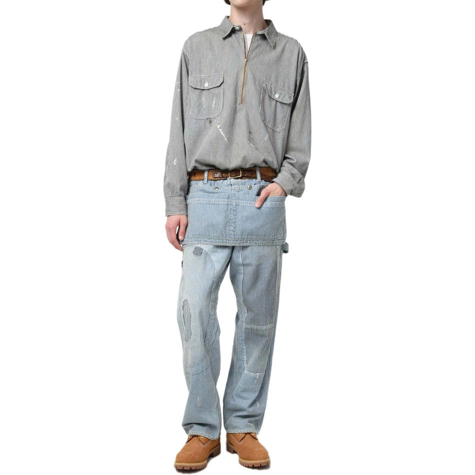 bowwow SS25 HICKORY PAINTER PANTS with SEPARATE APRON