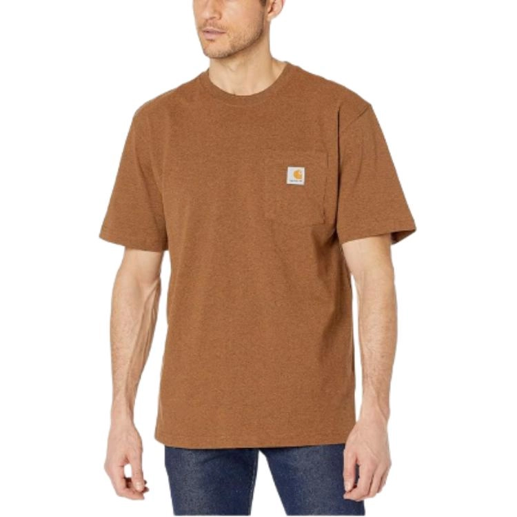 Carhartt K87 LOOSE FIT HEAVYWEIGHT SHORT-SLEEVE POCKET T-SHIRT LogoT