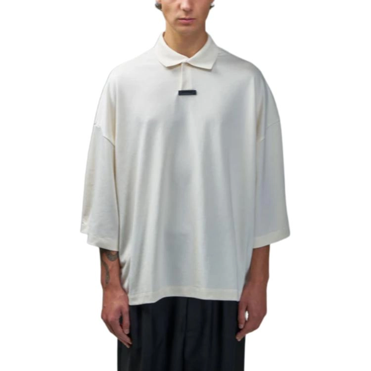 Fear of God Essentials Fall24 BACK TO SCHOOL Pique Polo Polo SHELL