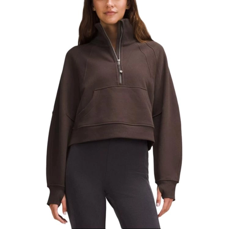 lululemon Scuba Oversized Funnel Neck Half Zip