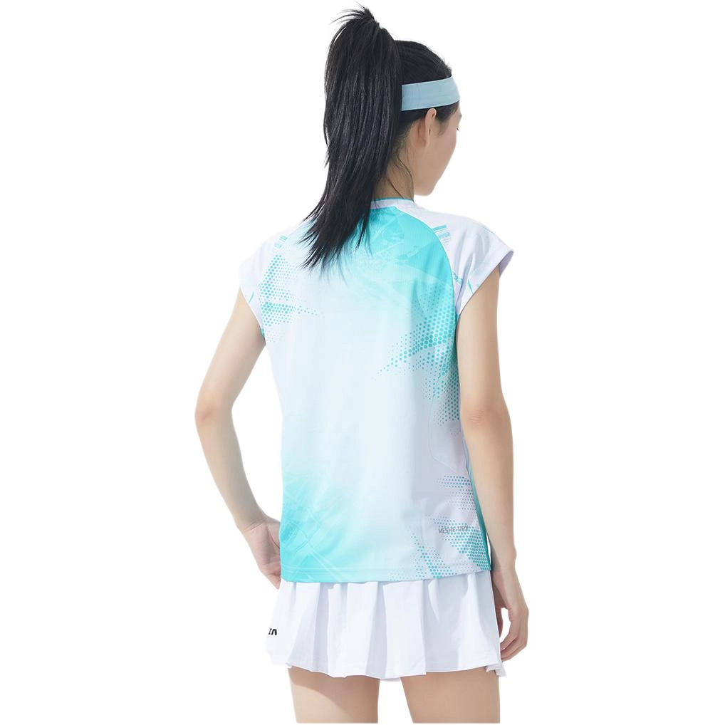 浦锐 速干飞袖运动短袖羽毛球服 男女同款