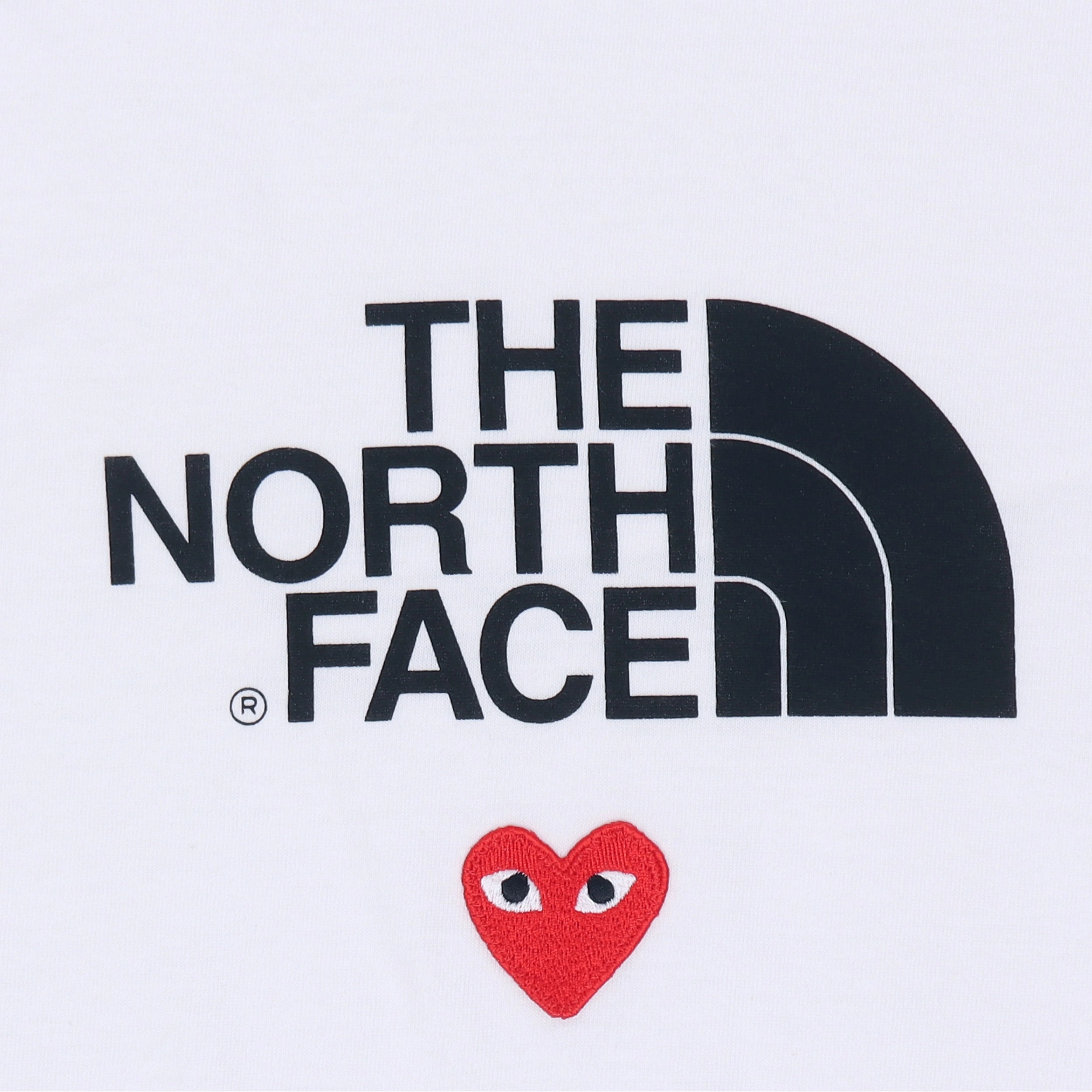 CDG Play x The North Face play together LogoT