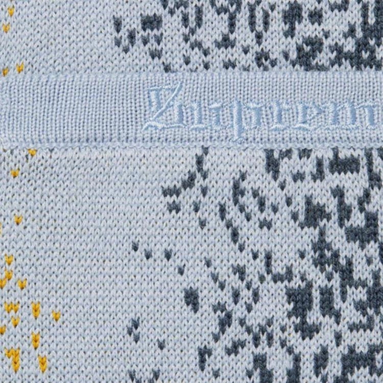 Supreme SS22 Week 1 Gradient Stripe Zip Up Cardigan