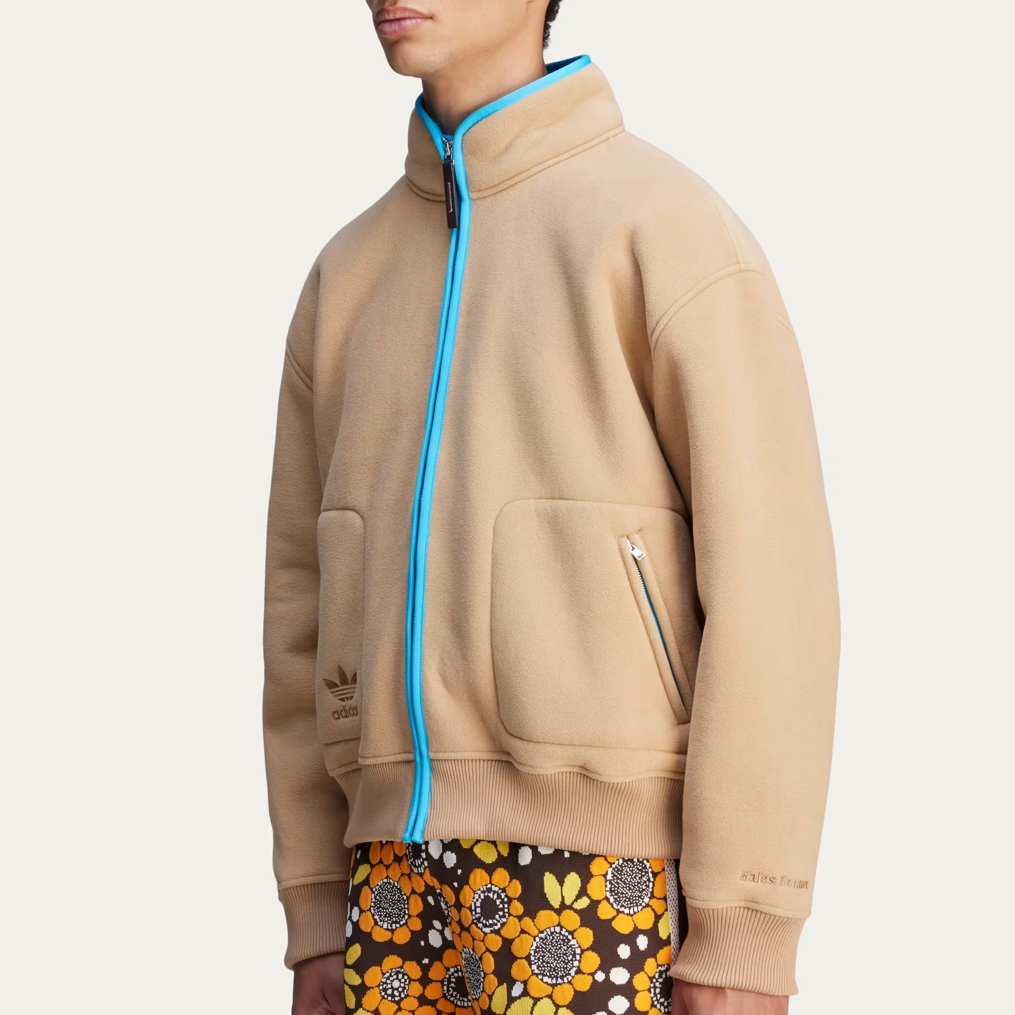 adidas originals x Wales Bonner FW24 Fleece logo