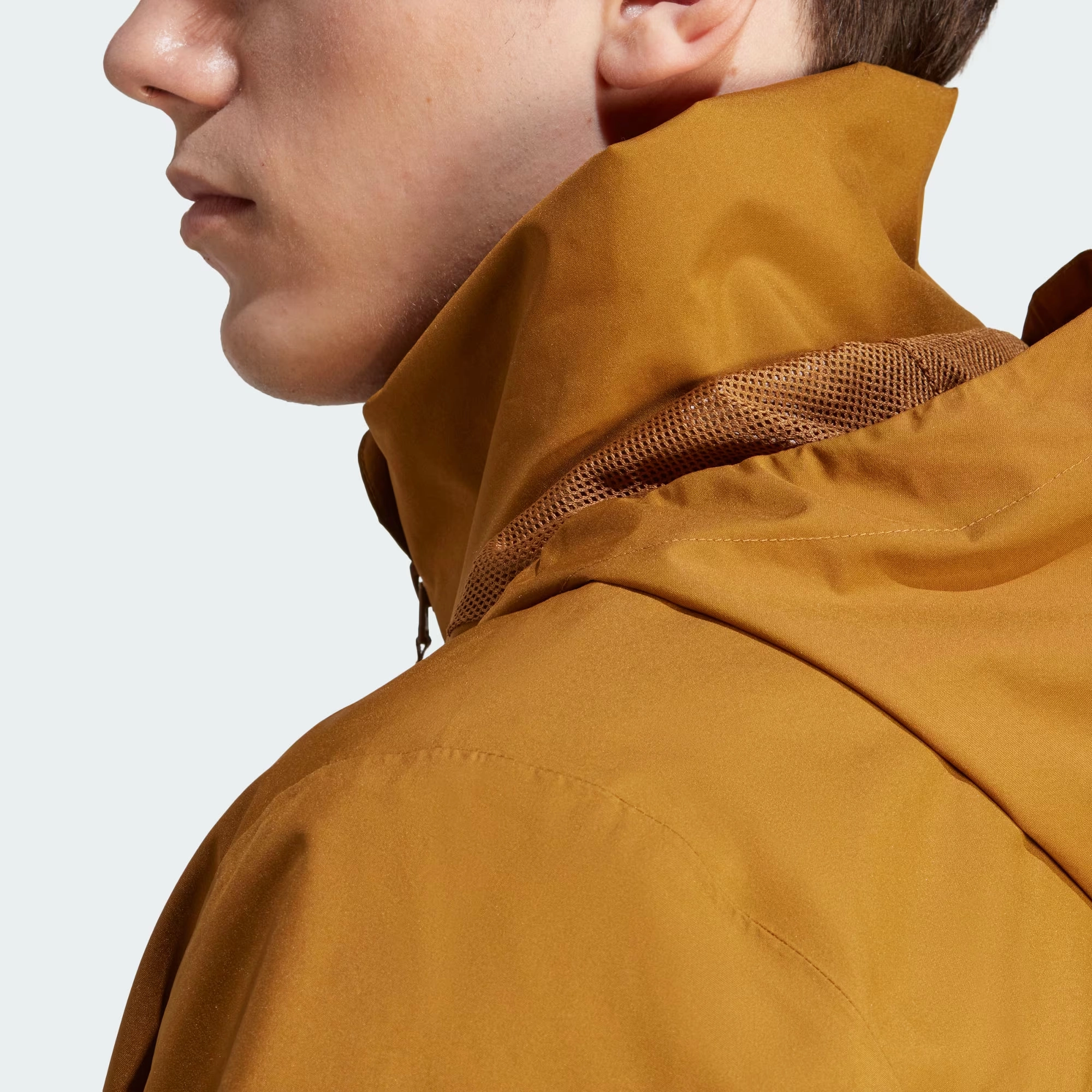adidas Bsc 3-Stripes Rain.Rdy Jacket Logo