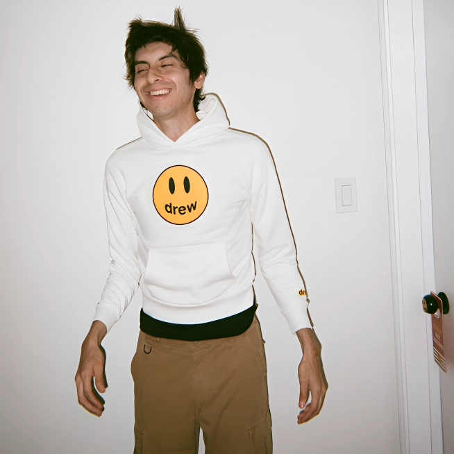 Drew House FW21 Kids Mascot Hoodie Mascot Logo