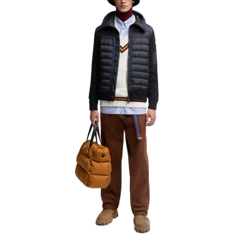 Moncler Padded Zip-Up Cardigan