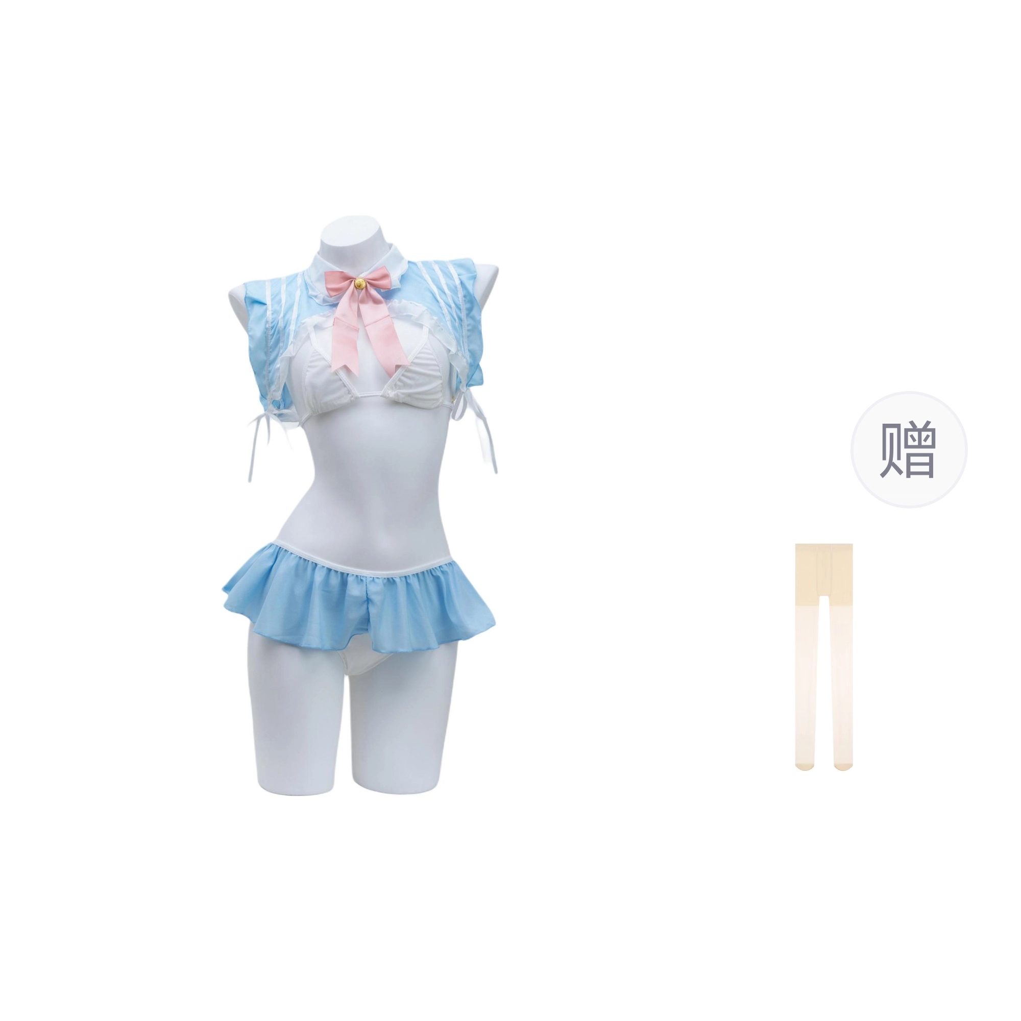 策影  情趣内衣女性感睡裙纯欲制服诱惑开档连体兔女郎角色扮演激情套装