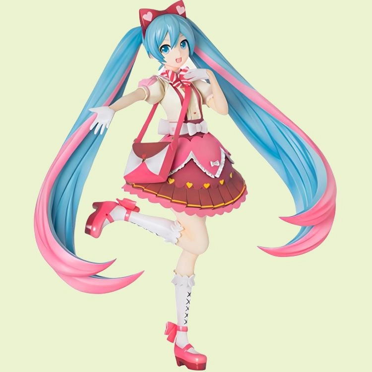 SEGA miku ribbon heart