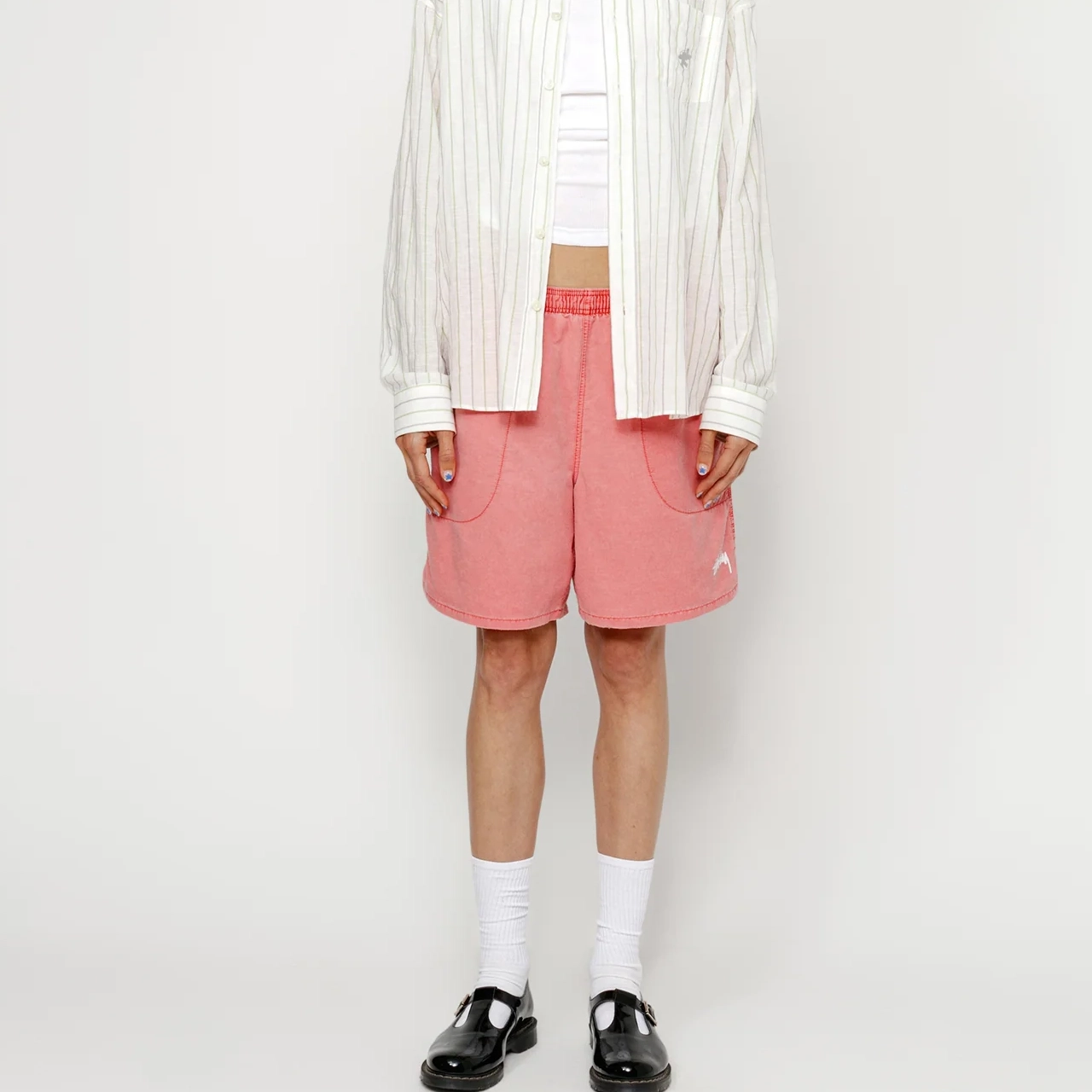 Stussy SS24 WATER SHORT PIGMENT STOCK Logo