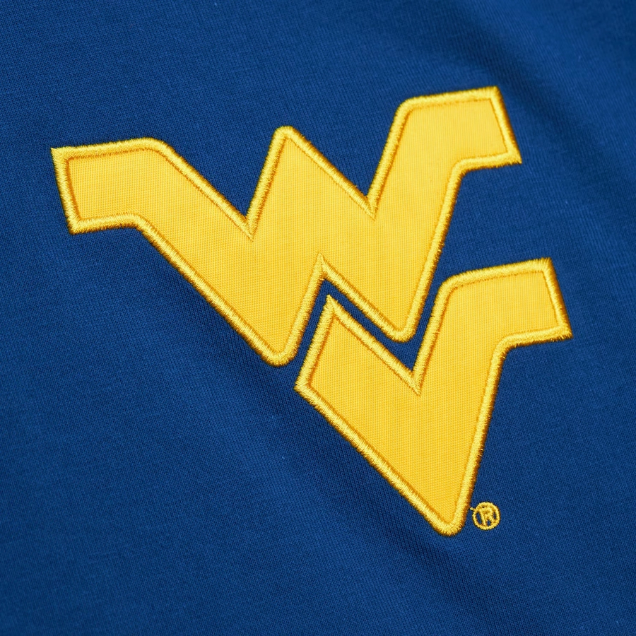 Mitchell Ness x NCAA West Virginia Mountaineers Jacquard Ringer T