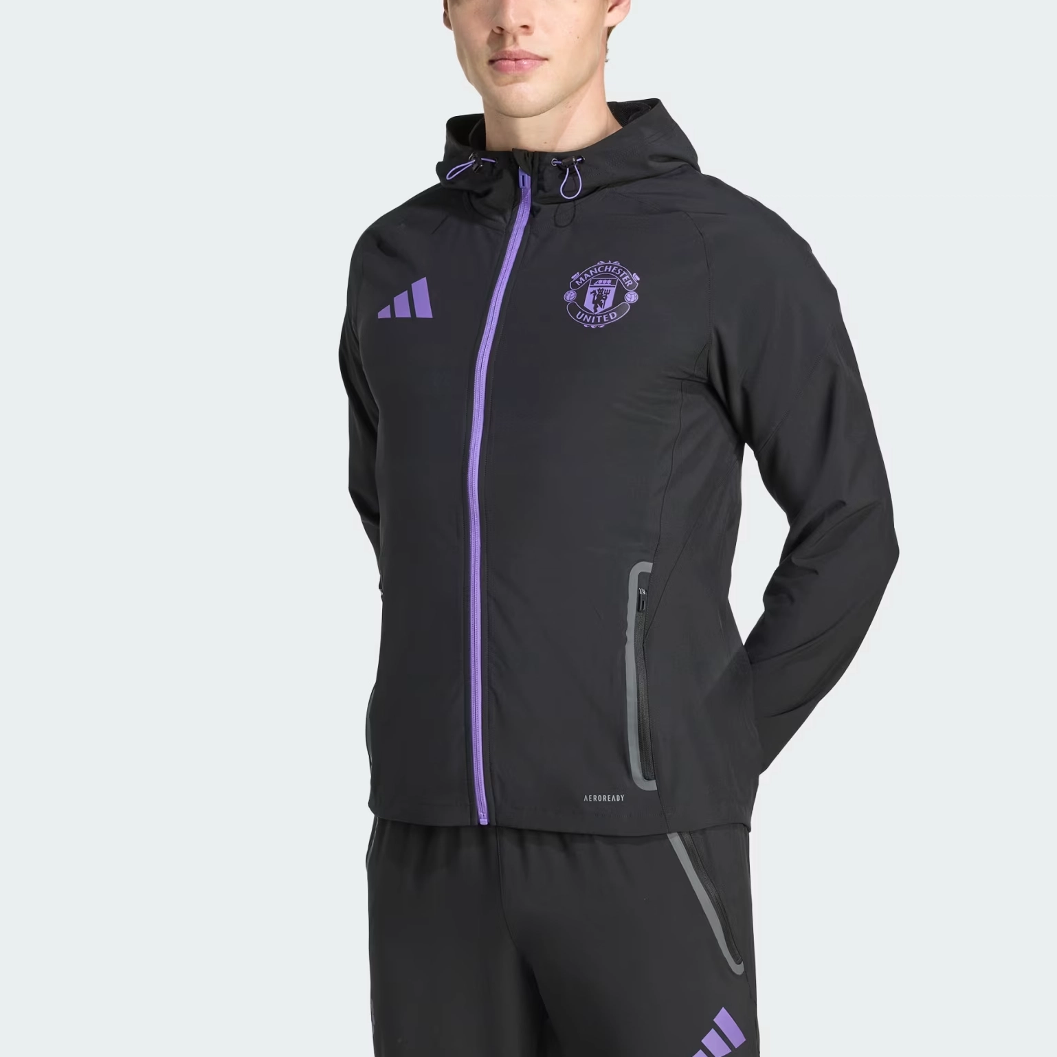 adidas AEROREADY Manchester United Tiro 25 Competition Vis Tech Travel