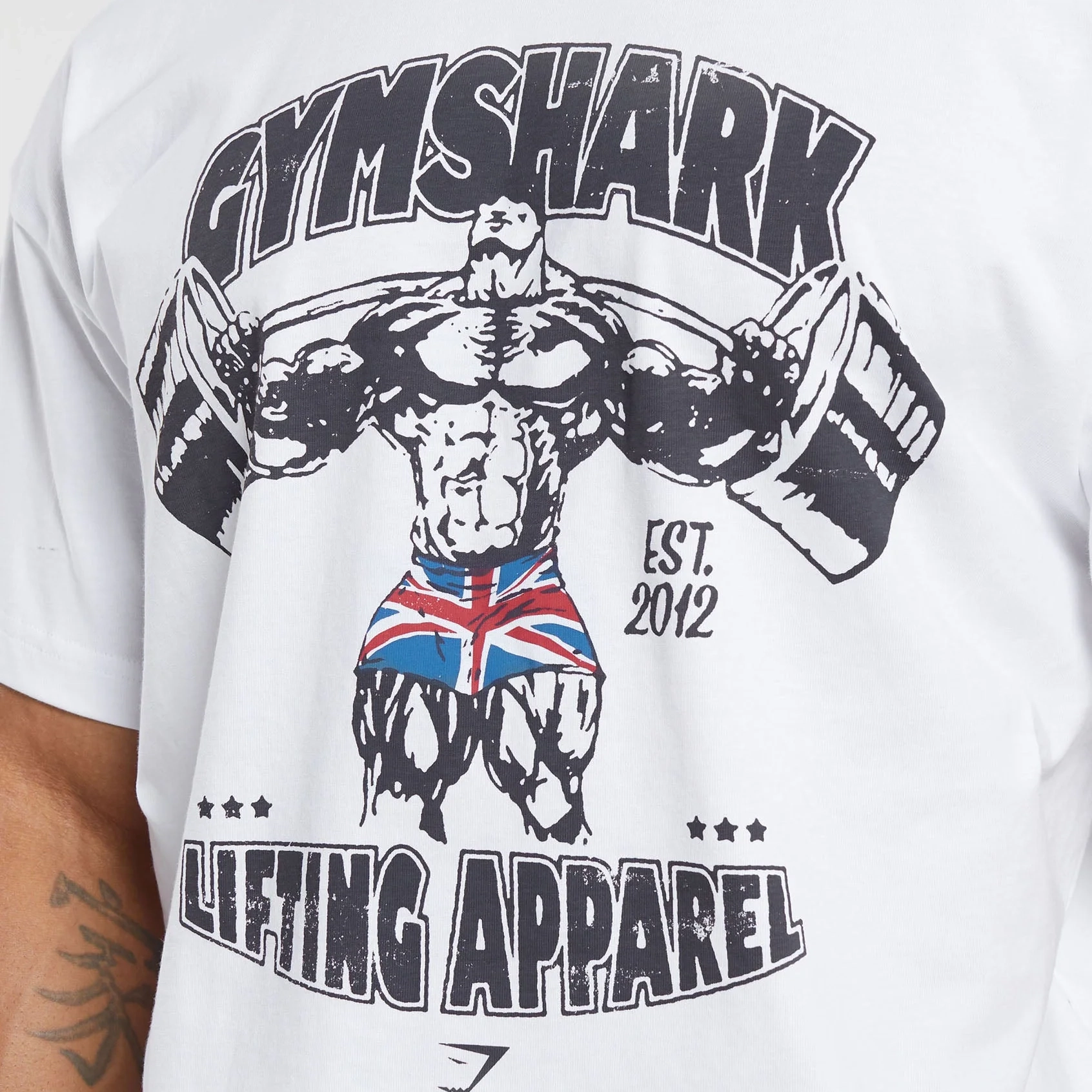 GYMSHARK Lifting Apparel logoT