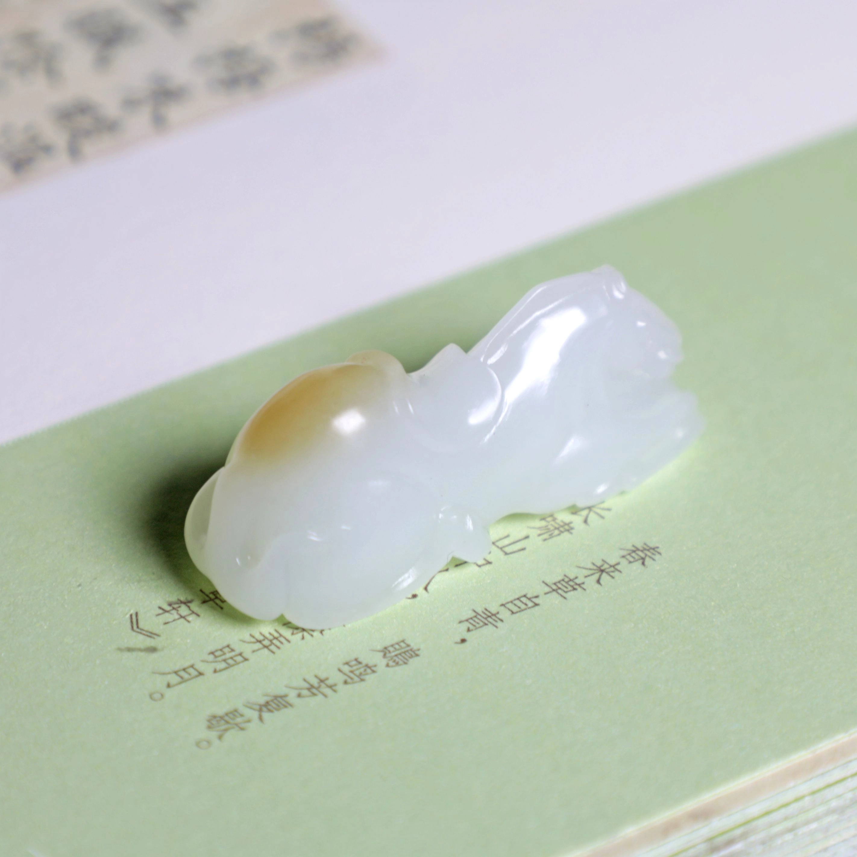 匠心琢玉 马到成功 新中式 国风新潮 和田玉 吊坠 男女同款情侣款 白玉