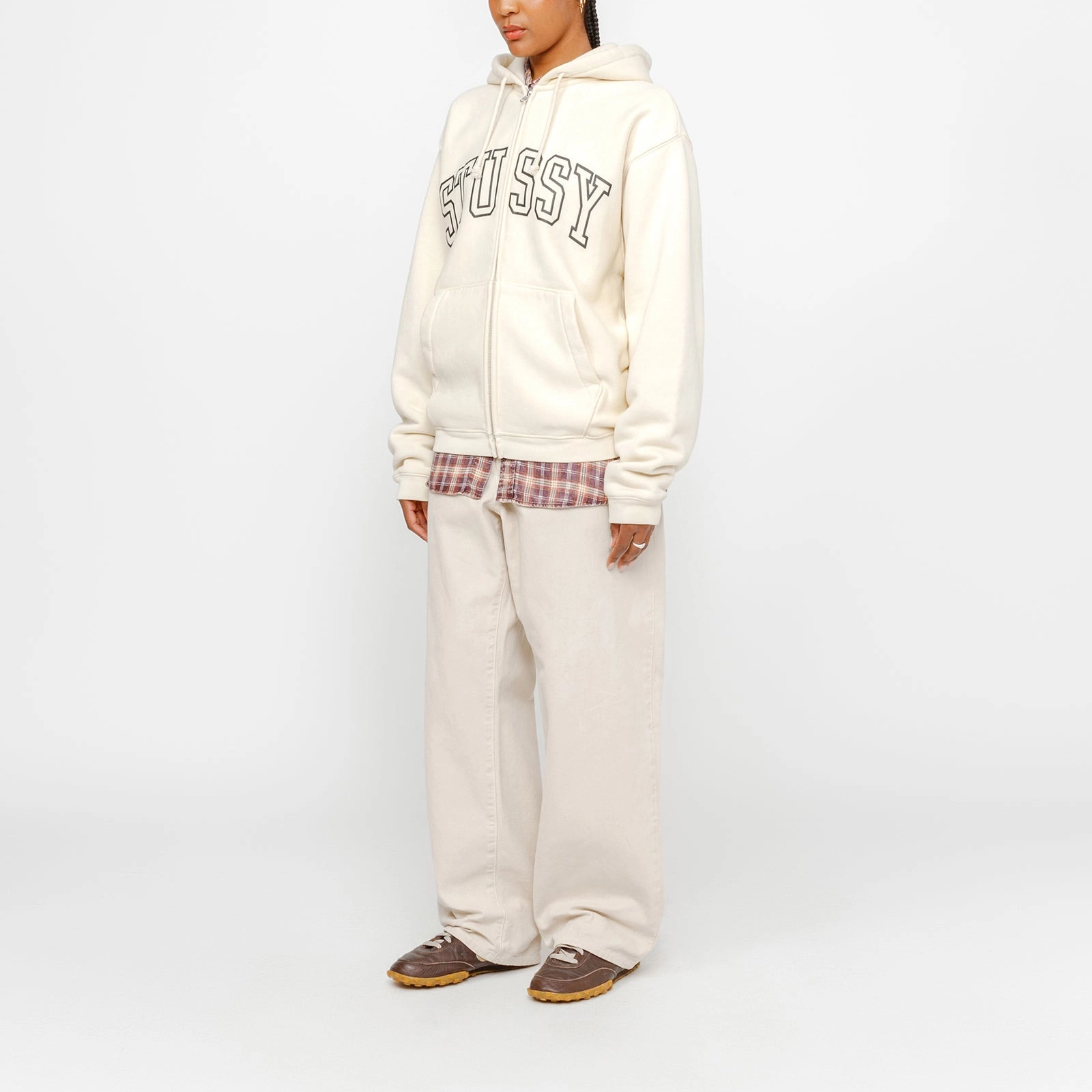 Stussy SS24 OUTLINE ZIP HOODIE