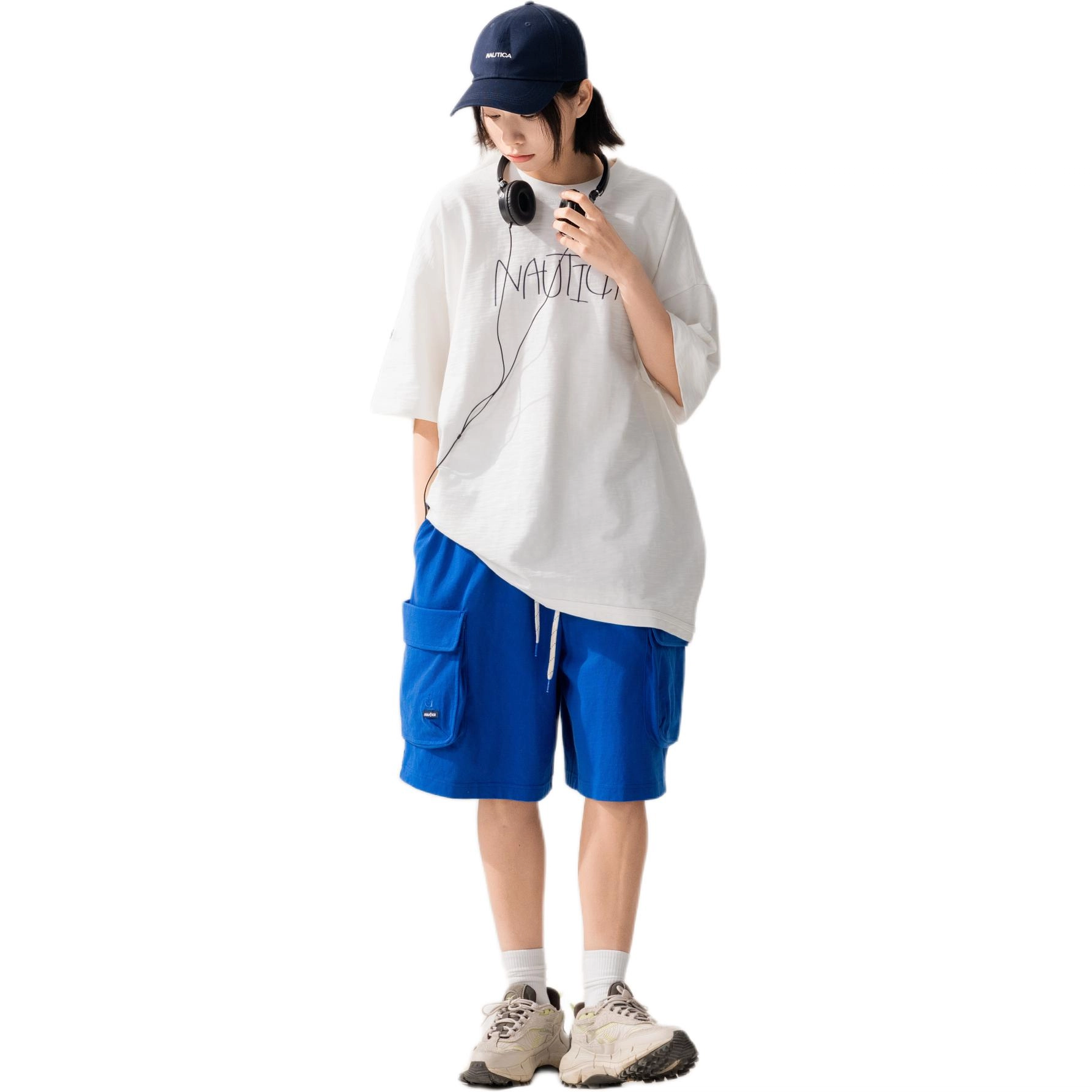nautica white sail T