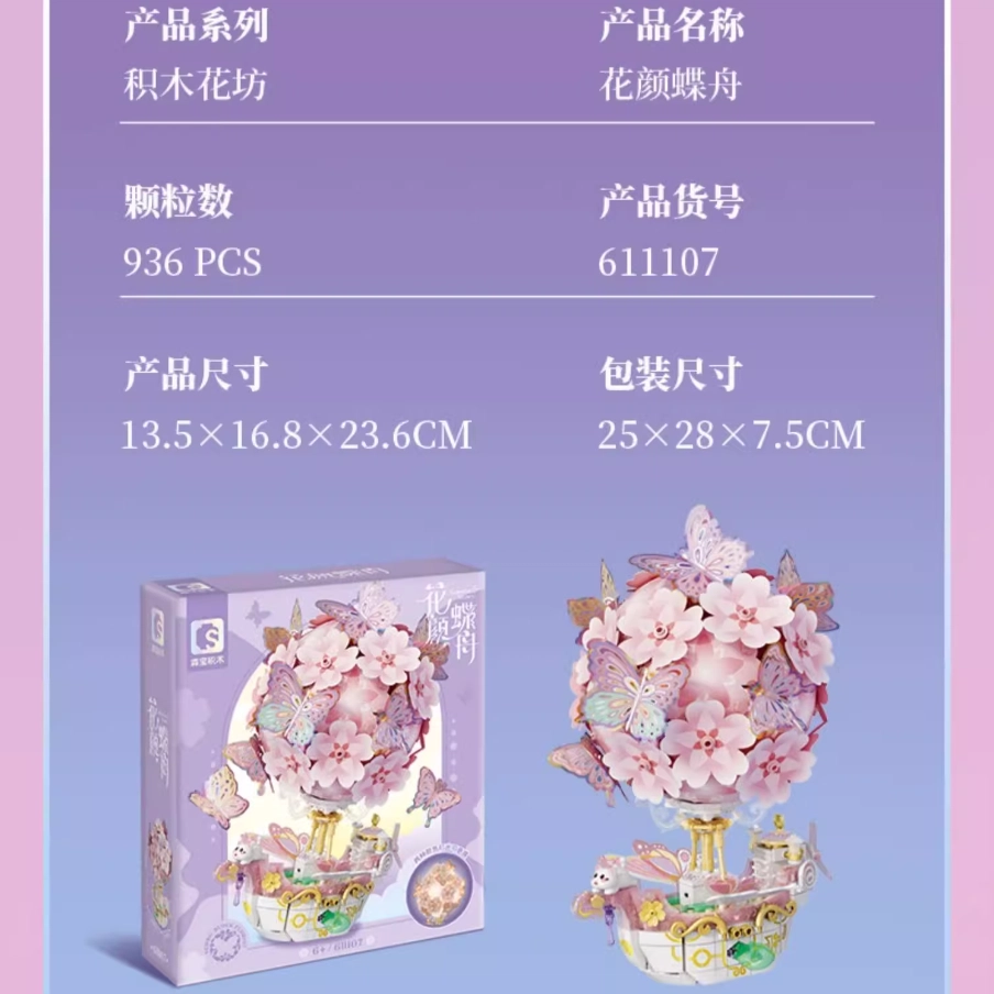 x 936pcs 611107