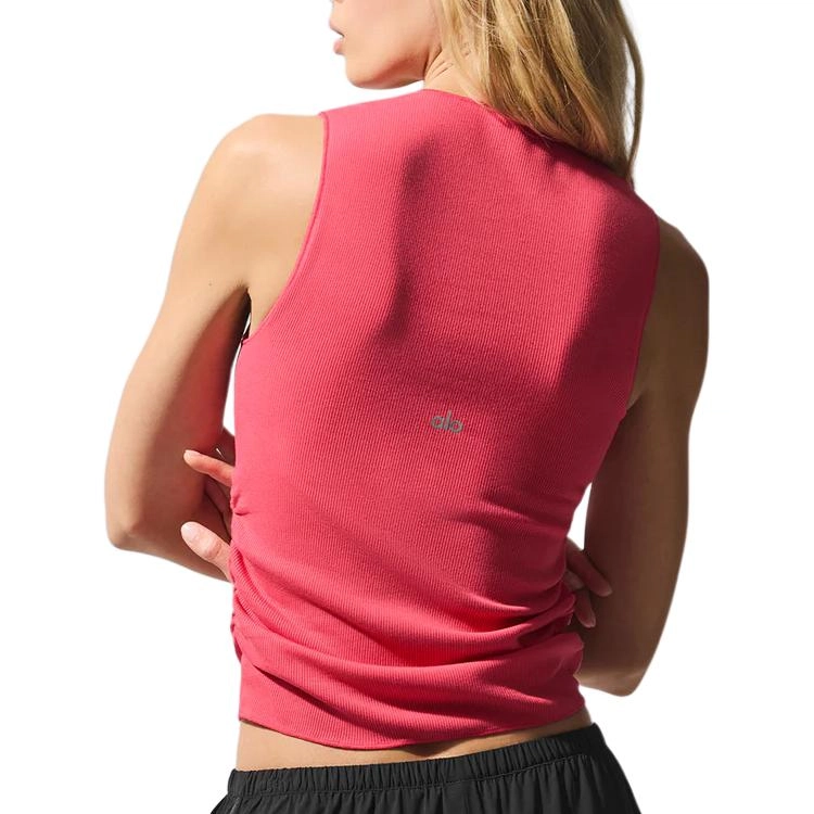 alo yoga Ribbed En Pointe Tank